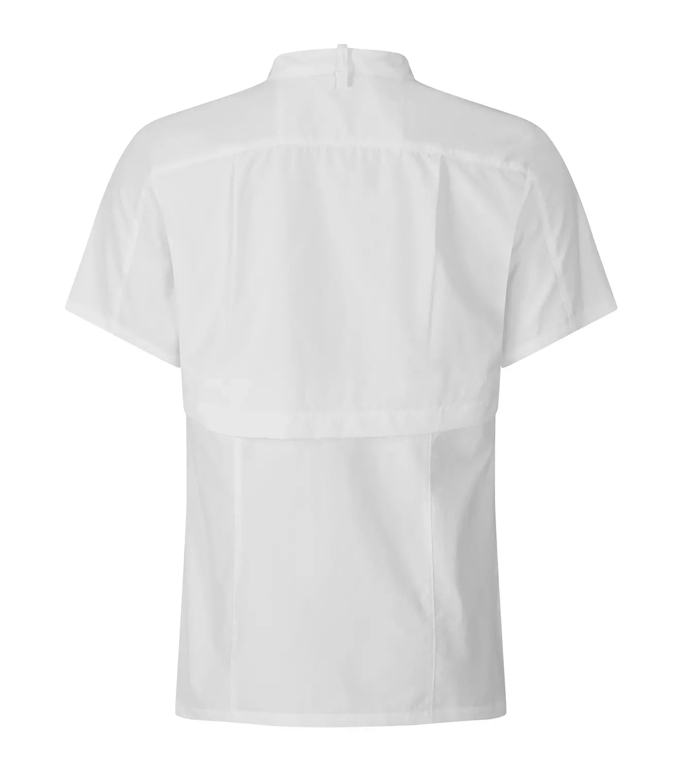 1006 Camisa de chef con acción elástica (unisex) - Blanca