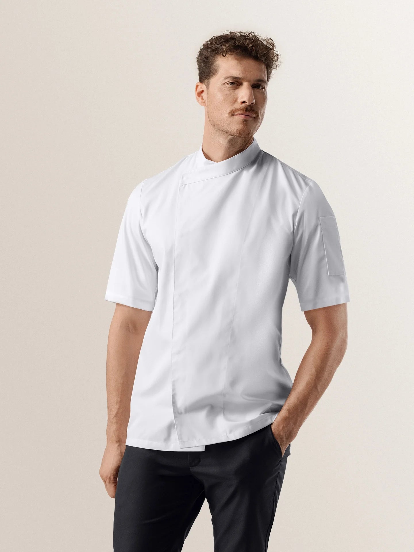 Light Gray Bastien White Le Nouveau Chef
