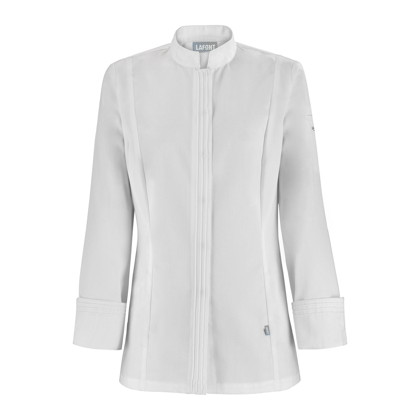 CRISTAL Chaqueta de chef de manga larga para mujeres