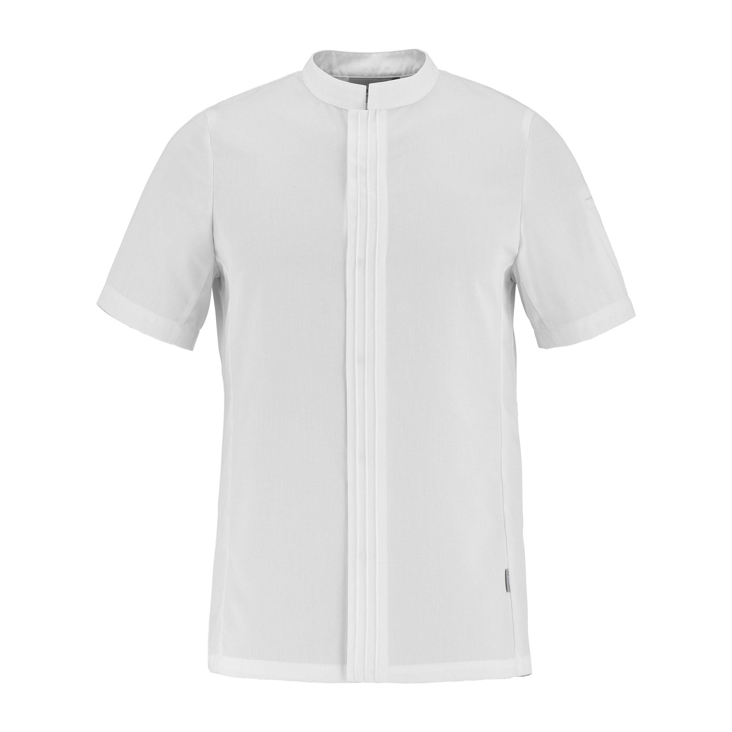 CRISTAL Chaqueta de chef de manga corta para hombre