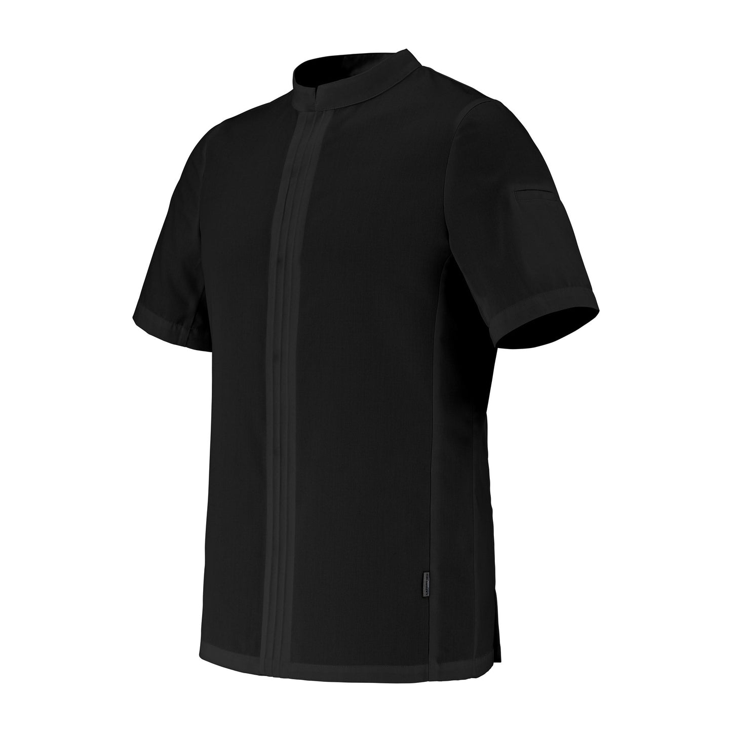 CRISTAL Chaqueta de chef de manga corta para hombre