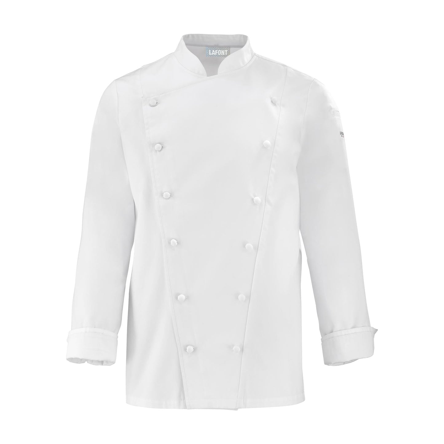 PLATINE Chaqueta de chef de manga larga para hombres