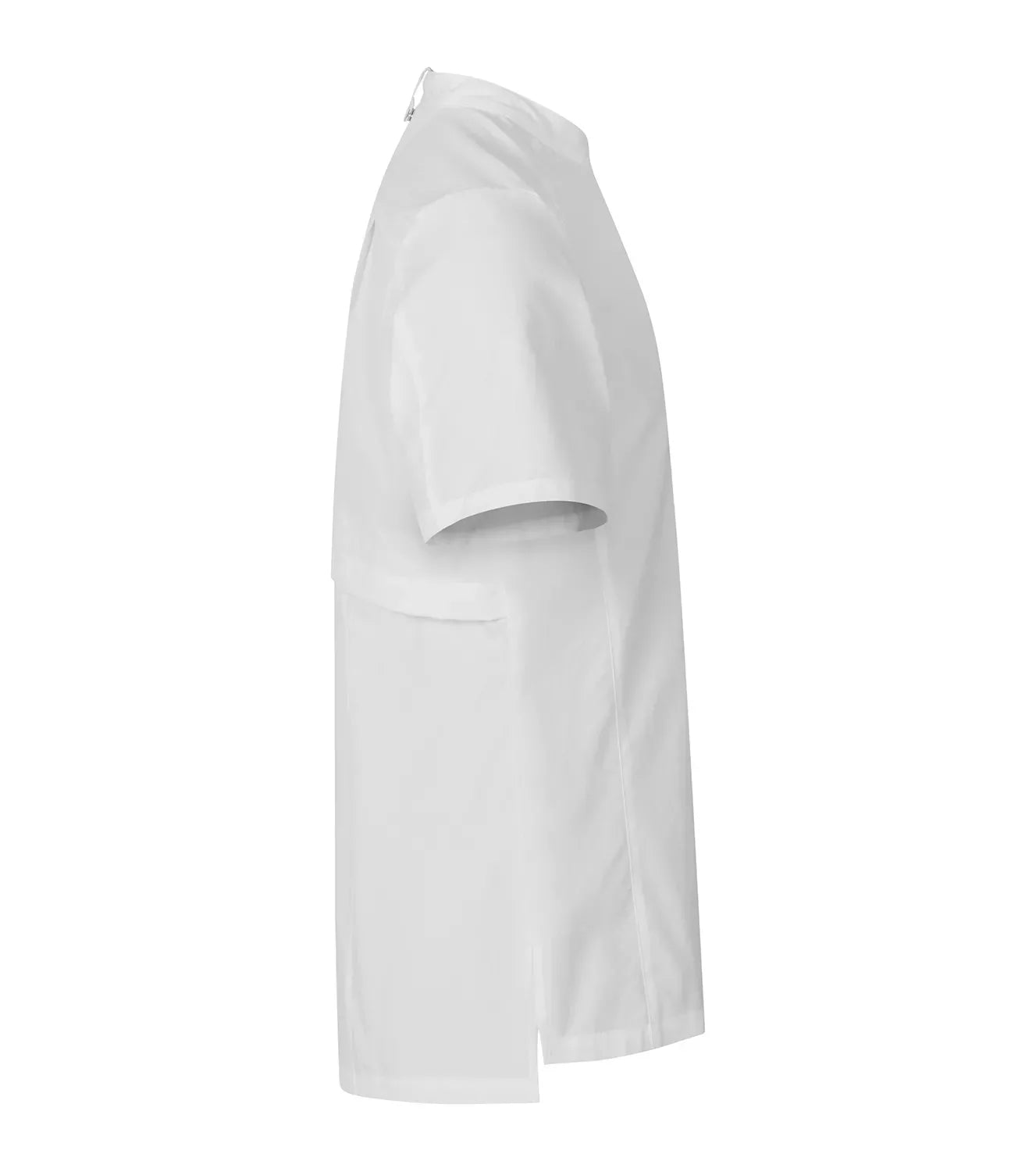 1006 Camisa de chef con acción elástica (unisex) - Blanca