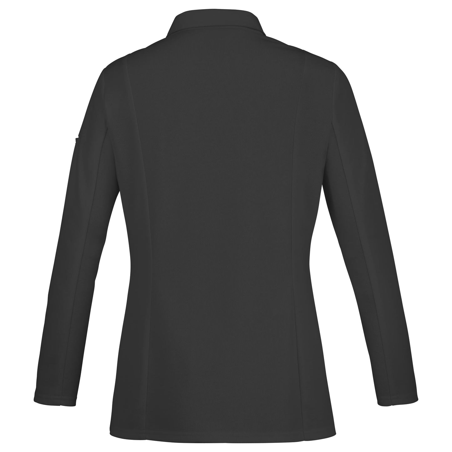 CHIVES2 women's long sleeve chef jacket in black by Lafont