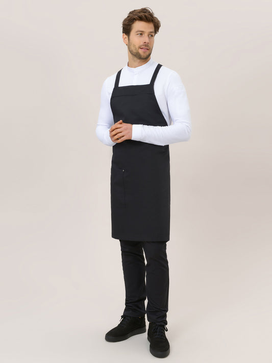 Bib Apron Eden Black